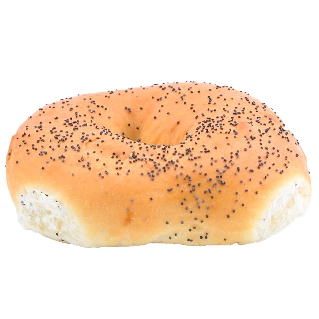 BAKED BAGEL WITH POPPY SEEDS